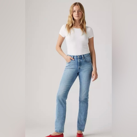 Levi’s - 501 Original Fit Straight Leg Jeans / Color: Hollow Days - Size 34x32 - Picture 5 of 13